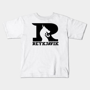 Viking Dragon of Reykjavik, Iceland Kids T-Shirt